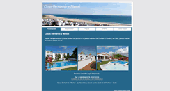 Desktop Screenshot of casasbernardoymanoli.com